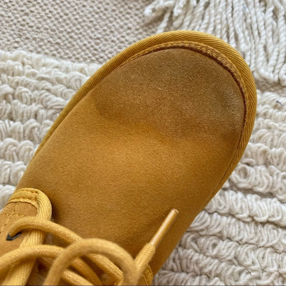 UGG girls' amber yellow Neumel II ankle boots 4